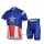 Captain America Radbekleidung Radtrikot Kurzarm und Fahrradhosen Kurz LH0RV
