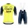 TREK-SEGAFREDO 2020 training edition Set Radtrikot langer RV+Trägerhose