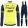 TREK-SEGAFREDO 2020 training edition Fahrradbekleidung Set Radtrikot langarm+Trägerhose lang