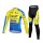 Saxo Bank Tinkoff 2014 Fahrradbekleidung Radtrikot Satz Langarm und Lange Radhose SD98V
