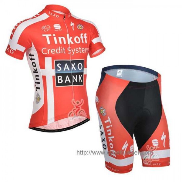 Teams Saxo Tinkoff 2014 Radbekleidung Radtrikot Kurzarm und Fahrradhosen Kurz Rot GMOK2 Teams Saxo Tinkoff 2014 Radbekleidung Radtrikot Kurzarm und Fahrradhosen Kurz Rot GMOK2