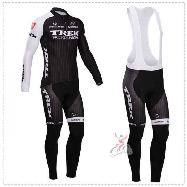 Trek 2014 Fahrradbekleidung Radtrikot Langarm+Lang Trägerhose Schwarz JNWS6 Trek 2014 Fahrradbekleidung Radtrikot Langarm+Lang Trägerhose Schwarz JNWS6