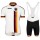 DEUTSCHLAND BDR 2020 Fahrradbekleidung Set Radtrikot kurzarm+Trägerhose-BioRacer Radsport-National-Team