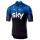 TEAM SKY 2019 Fahrradbekleidung Radtrikot 2IIN9