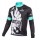2016 BIANCHI-MILANO SORISOLE Fahrradbekleidung Radtrikot Langarmen Schwarz blau 8V0A9