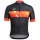 2016 Bontrager shut up Fahrradtrikot Radsport Schwarz oranje GBIV7