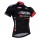 2016 Bora Fahrradtrikot Radsport Schwarz Rot E58KT