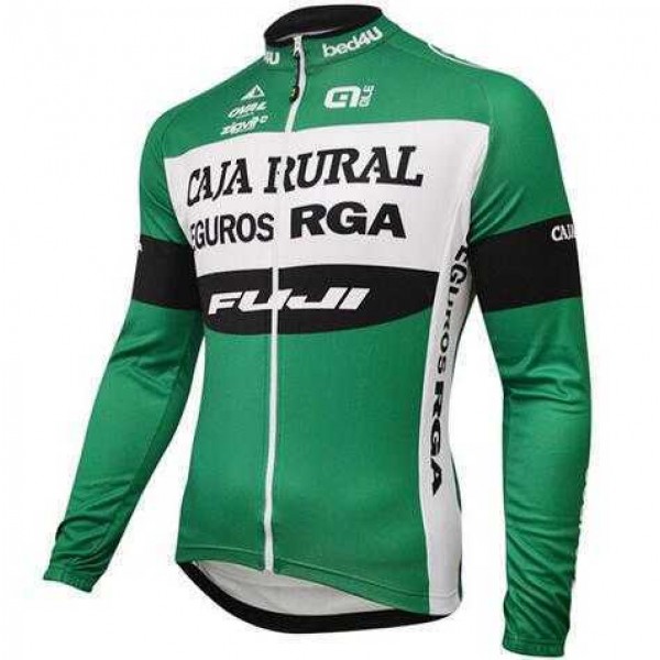 2016 Caja Rural Fahrradbekleidung Radtrikot Langarm 4BY3Y 2016 Caja Rural Fahrradbekleidung Radtrikot Langarm 4BY3Y