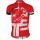 2016 Castelli Kinderen Veleno Fahrradbekleidung Radtrikot Rot 5G40Z