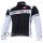 Castelli Pro Team Radtrikot Langarm weiß Schwarz IGDPT