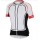 2016 Castelli Aero Fahrradbekleidung Radtrikot weiß Schwarz EMJ4Z