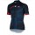 2016 Castelli Veleno Fahrradbekleidung Radtrikot Schwarz blau E2KTT