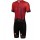 2016 Castelli Sanremo 3.2 Radteam Fahrradtrikot Rot Schwarz DSVJY
