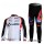 Cube Fintro Fahrradbekleidung Set Langarmtrikot+Lange Radhose weiß Schwarz HV9AE