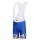 Omega Pharma-Quick Step innergetic Kurz Trägerhose blau weiß 5W1W2