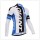 Giant 2014 Fahrradbekleidung Radtrikot Langarm blau weiß 9U5Z2
