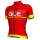 Ale Graphics PRR Salita-Rot Fahrradbekleidung Radtrikot 8HSJN