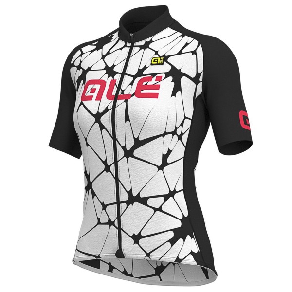 Damen Ale Solid Cracle-weiß Fahrradbekleidung Radtrikot I0UCY Damen Ale Solid Cracle-weiß Fahrradbekleidung Radtrikot I0UCY