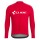 2018 Cube Rot Fahrradbekleidung Radtrikot Langarm HSWF2