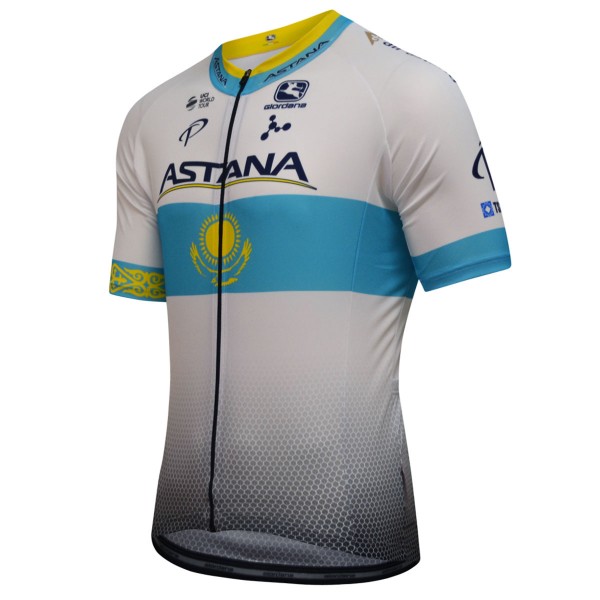 Astana Pro Kazakh Champion 2018 Fahrradbekleidung Radtrikot CAML6 Astana Pro Kazakh Champion 2018 Fahrradbekleidung Radtrikot CAML6