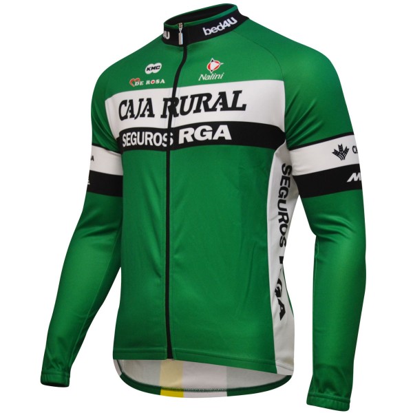 Caja Rural 2018 Fahrradbekleidung Radtrikot Langarm 90COC Caja Rural 2018 Fahrradbekleidung Radtrikot Langarm 90COC