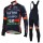 Nippo Vini Fantini Europa Ovini 2018 Fahrradbekleidung Set Langarmtrikot+Lange Trägerhose D0YRB