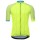 Santini Ace gelb fluo Fahrradbekleidung Radtrikot IXHOU