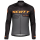 Scott RC TEAM 10 Fahrradbekleidung Radtrikot Langarm black/exotic orange 9X3YE
