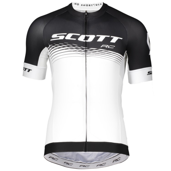 Scott RC PRO Fahrradbekleidung Radtrikot black/white 8EUNC Scott RC PRO Fahrradbekleidung Radtrikot black/white 8EUNC