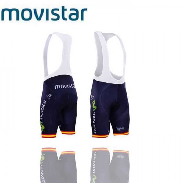2016 Movistar Kurz Trägerhose 8CAMK 2016 Movistar Kurz Trägerhose 8CAMK