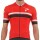 Pinarello Corsa Fahrradbekleidung Radtrikot Rot Schwarz 8R271