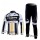 RidioShack Trek Nissan Livestrong Fahrradbekleidung Set Langarmtrikot+Lange Radhose weiß Schwarz gelb CJ3KL