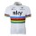 2013 Teams Sky UCI outlet Fahrradtrikot Radsport weiß 2BBPB