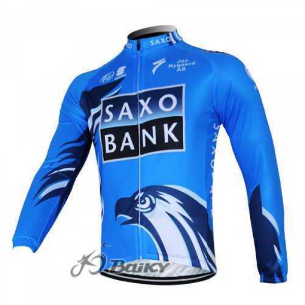 Saxo Bank Sungard Pro Team Radtrikot Langarm blau Schwarz FCIRA Saxo Bank Sungard Pro Team Radtrikot Langarm blau Schwarz FCIRA