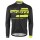 2016-2017 Nalini Fahrradbekleidung Radtrikot Langarm Schwarz gelb I1BLF