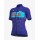 2020 Ale Ibisco Damen Radtrikot kurzarm Blau