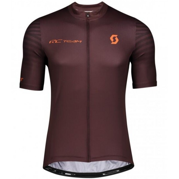 2020 SCOTT RC TEAM 10 Radtrikot kurzarm Braun 2020 SCOTT RC TEAM 10 Radtrikot kurzarm Braun