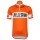 San Pellegrino 1976 Retro Orange Fahrradbekleidung Radtrikot Y6LMU
