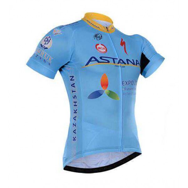 2016 ASTANA Fahrradtrikot Radsport blau MJ0FK 2016 ASTANA Fahrradtrikot Radsport blau MJ0FK