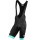 BIANCHI MILANO Palizzi 2020 Trägerhose kurz schwarz / grün