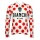 2016 BIANCHI-MILANO POLKA DOT Fahrradbekleidung Radtrikot Langarmen Rot ZQJTH