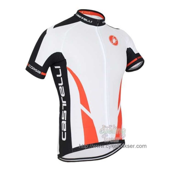 Castelli Climber Fahrradtrikot Radsport weiß UV10O Castelli Climber Fahrradtrikot Radsport weiß UV10O