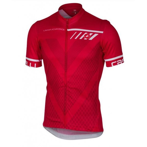 2017 Castelli mouw Korte Rot V74XC 2017 Castelli mouw Korte Rot V74XC