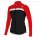 2016 Castelli Criterium Fahrradbekleidung Radtrikot Langarmen Schwarz Rot PC9BL