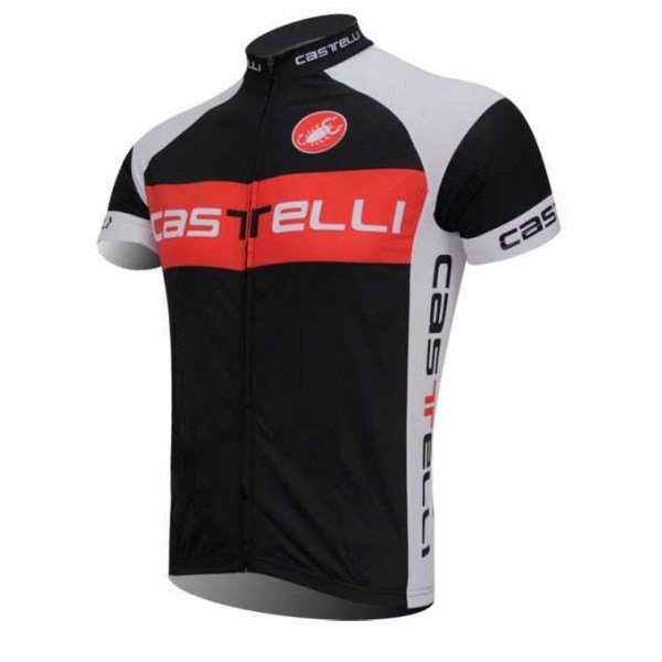 Castelli Fahrradtrikot Radsport Schwarz Rot YTYLV Castelli Fahrradtrikot Radsport Schwarz Rot YTYLV