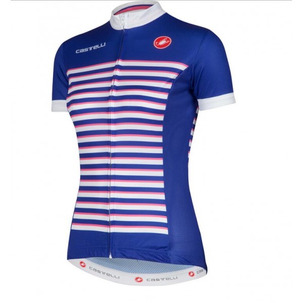 2016 Castelli vrouwen Exclusive Sailor Volo Fahrradbekleidung Radtrikot blau T5PGA 2016 Castelli vrouwen Exclusive Sailor Volo Fahrradbekleidung Radtrikot blau T5PGA