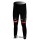 Castelli Lange Fahrradhose Rot weiß OQ6I6