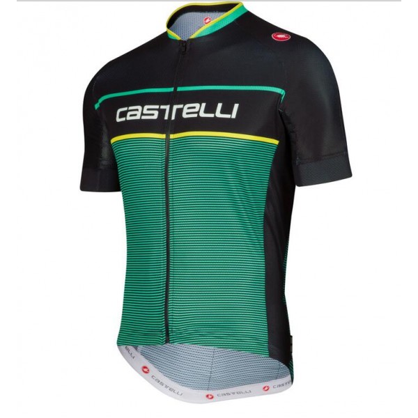 2016 Castelli Exclusive Fahrradbekleidung Radtrikot grün PS3GA 2016 Castelli Exclusive Fahrradbekleidung Radtrikot grün PS3GA