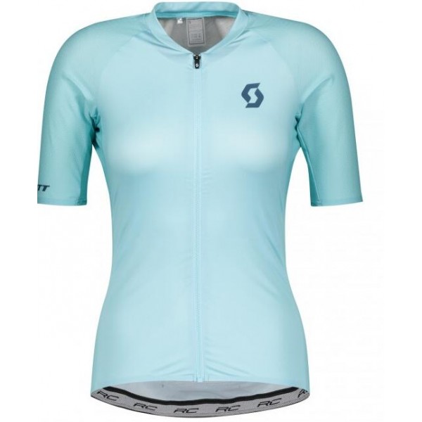 Damen SCOTT RC Premium 2020 Radtrikot kurzarm Blau Damen SCOTT RC Premium 2020 Radtrikot kurzarm Blau