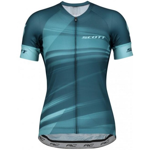 Damen SCOTT RC Pro 2020 Radtrikot kurzarm Blau Damen SCOTT RC Pro 2020 Radtrikot kurzarm Blau